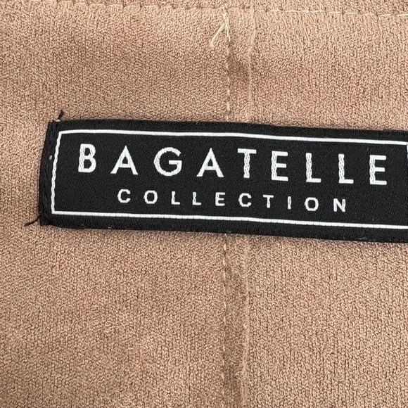 Bagatelle Collection Faux Suede Waterfall Jacket - Picture 5 of 8